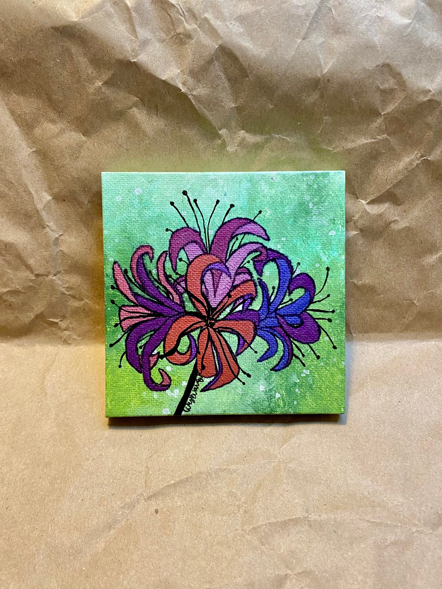 Hurricane Lily Painting