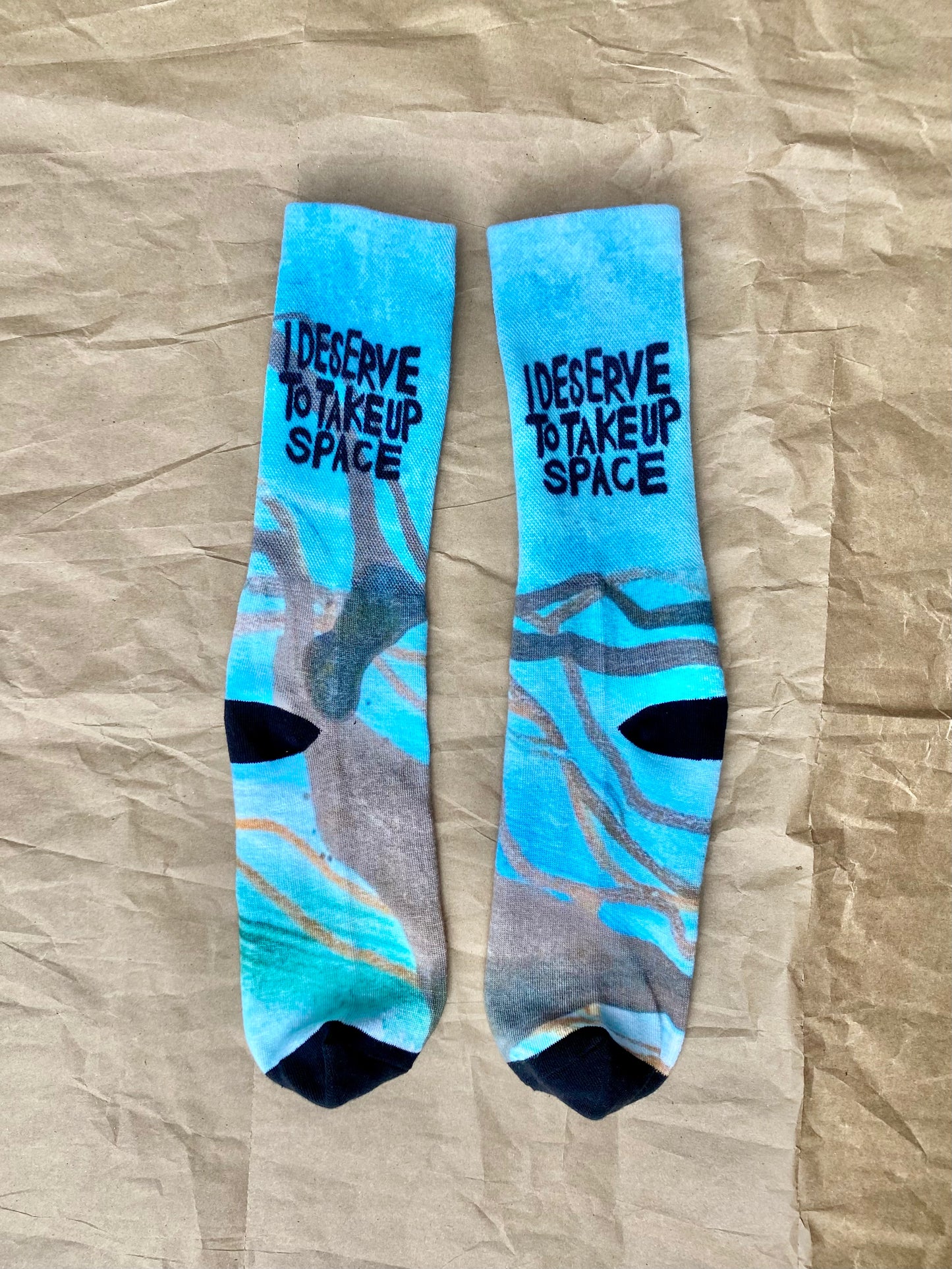 I Deserve To Take Up Space Socks