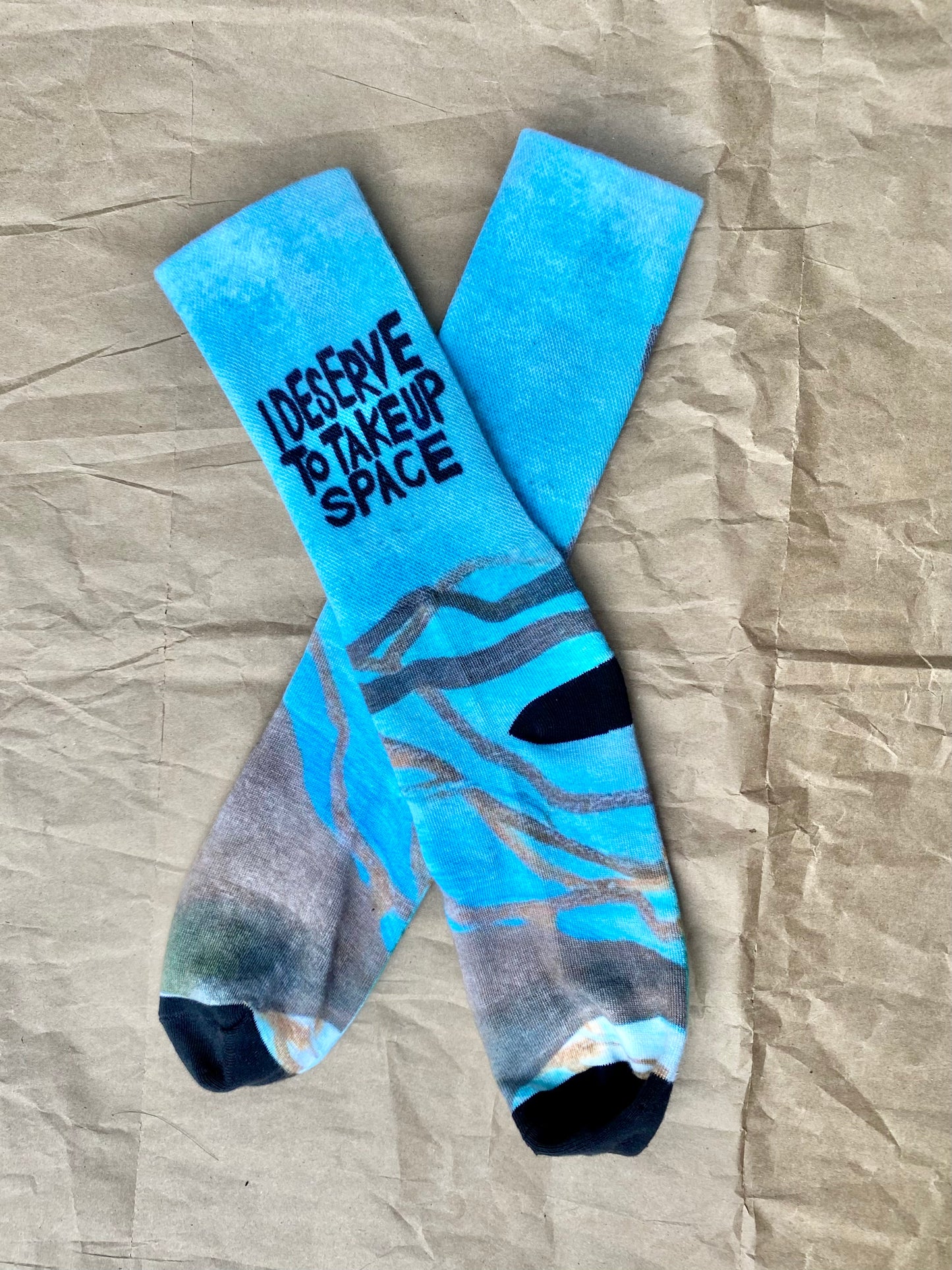 I Deserve To Take Up Space Socks