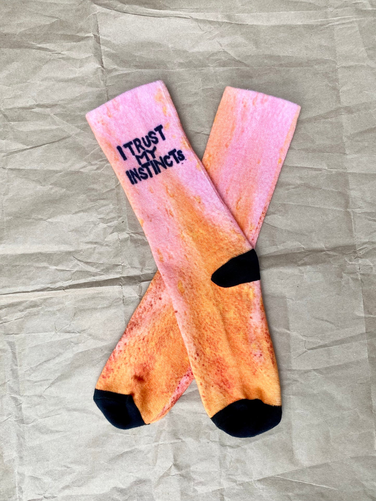 I Trust My Instincts Socks