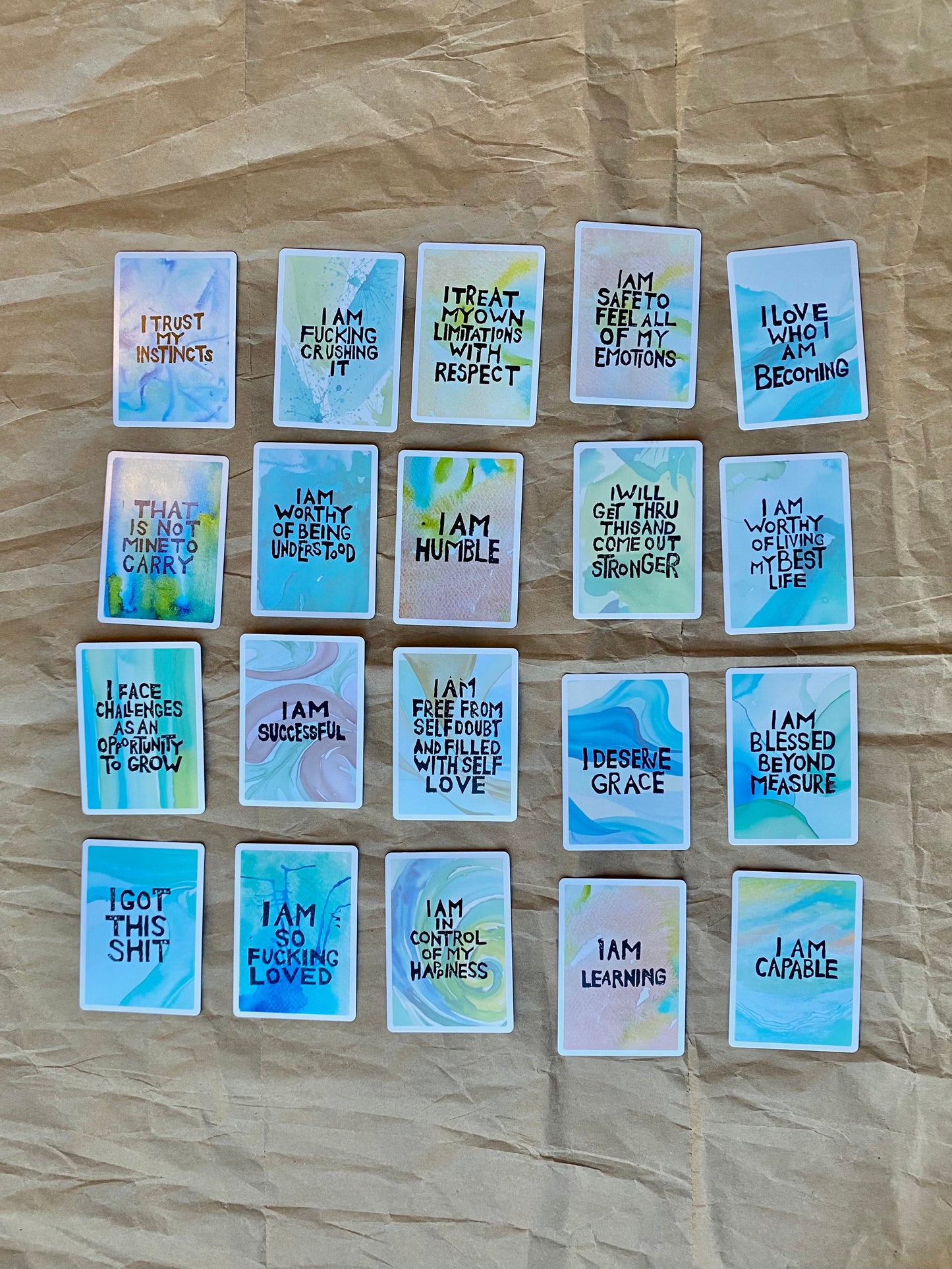 Affirmation Card Deck