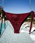 Crimson Evangeline Bikini Bottom